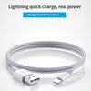 XJ-51 3A USB to 8 Pin Fast Charging Cable for iPhone 12 Series, Length: 2m