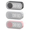 Z7 Digital Bluetooth 5.0 Speaker Multi-function Mirror Alarm Clock FM Radio(Black)