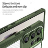 For Samsung Galaxy S24 Ultra 5G Carbon Fiber Texture MagSafe Translucent Phone Case(Green)