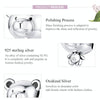 S925 Sterling Silver Beaded Bear Beads DIY Bracelet Accessories
