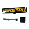 EL Luminous Car Stickers Cold Light Car Stickers Car Luminous Pattern Decoration(Fake Taxi)