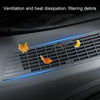 For 2024 Tesla Model 3 Air Inlet Insect Screen Protective Cover(Black)