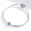 S925 Sterling Silver Simple Seaweed Beads DIY Bracelet Necklace Accessories