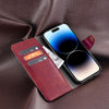 For Alcatel 1 Ultra idewei Retro Texture Leather Phone Case(Red)