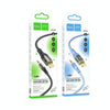 hoco UPA25 Transparent Exploration Version 8 Pin Digital Audio Conversion Cable, Length: 1m(Blue)