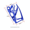 JUNSUNMAY JSM-BH003 Bike Cup Holder Cages Bicycle Water Bottle PC Bracket(Blue)