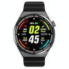 1.3 inch Silicone Band IP68 Waterproof Smart Watch Support Bluetooth Call(Black)