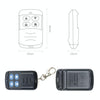 2 PCS Electric Roller Shutter Waterproof Copy Universal Remote Controller Garage Door Remote Control Key(315MHz)