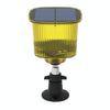 Solar Animal Repeller with Recording & Light (Yellow)