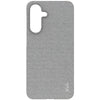 For Samsung Galaxy A56 5G imak Ruiyi Series Cloth Texture PU + PC Phone Case(Light Grey)