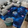 3D Visual Cartoon Cosmic Planet Living Room Carpet, Size: 40x60cm(Cosmic Planet 4)