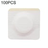 100 PCS 043 Square Breathable Non-woven Fabric Adhesive Wound Dressing Pad, Size:6 x 6 x 2cm(White)