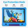 Pritom B10K Kids Tablet PC, 10.1 inch, 3GB+64GB, Android 14 RK3562 Quad Core CPU, Support 2.4G WiFi / BT 4.0, Global Version with Google Play (Blue)