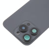 iPhone 16 Pro Glass Back Cover Replacement Black (MagSafe)