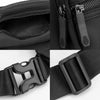 WEPOWER Leisure Sports Outdoor Mesengers Bag Large Capacity Chest Bag(Black)