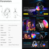 awei GM-11 Luminous Wired Headphones(White)