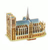3 PCS 3D Puzzle Mini World Building Model Children Assembling Intellectual Toys(Notre Dame de Paris)