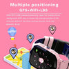 DF73 1.4 Inch 4G GPS Positioning Children Calling Watch With SOS Function(Blue)