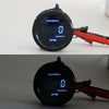 Car Modified 12V Universal 52mm Blue Light Digital Display Meter, Style:Tachometer