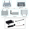 HYSTOU P09B-J4125-4L 8GB DDR4+128GB SSD Industrial Computer Soft Route From 2.5G Multi -Network HTPC Server Mini Console(With US Adapter)