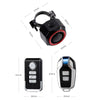 Bicycle Smart Taillight Anti-theft Alarm Brake Warning Light, Model: WL03C Remote Control