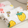 5 PCS Six-Layer Gauze Cotton Baby Square Handkerchief Saliva Towel Styles Random Delivery, Size:25x25cm