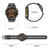 LEMFO AK59 1.43 inch AMLOED Round Screen Silicone Strap Smart Watch(Silver)
