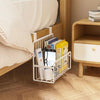 Behind-the-door Hanging Basket Kitchen Condiment Storage Rack Hanging Storage Rack(White)