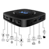 6K Ultra HD Android 12.0 Smart TV Box with Remote Control, 4GB+32GB, Allwinner H616 1.5GHZ Quad-Core(EU Plug)