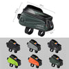 WEST BIKING Bicycle Bag EVA Hard Shell Front Beam Bag Mobile Phone Waterproof Upper Tube Bag Mountain Bike Riding Equipment, Size: 1.7L(Future Gray)