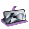 For Samsung Galaxy S25 Ultra 5G Litchi Texture Horizontal Flip Leather Phone Case with Holder(Purple)