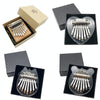 Mini 8 Tone Thumb Piano Kalimba Musical Instruments, Gift Box(Wood Square)