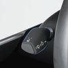 For Tesla  Model 3 / Y Car Turn Signal Lever Silicone Cover Wiper Paddle Protective Cover(Black)