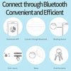 2-Pack Pink Bluetooth Tracker | Key Finder | Anti-Lost Alarm