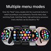 HK85 1.43 inch Smart Silicone Strap Watch Supports Bluetooth Call/Blood Oxygen Monitoring(Black)