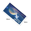 Single Side Printed Swimming Quick Dry Beach Towel, Size: 80x160cm(Green Bobitia)