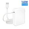 PD3.1 140W USB-C PD Laptop Power Adapter + 2m 5A USB-C to USB-C Data Cable US Plug