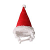Christmas Pet Hat, Flannel, Red & White, Small Animals
