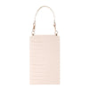 Stone Texture Card Holder Mobile Phone Bag with Short Strap(Beige)