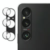 For Sony Xperia 1 VI IMAK Metal Armor Premium Camera Protector Film(Black)