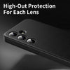 For Samsung Galaxy S25+ 5G Smart View Window Leather Phone Case with Card Slot(Black)