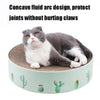 Green Round Cat Scratcher Bed - Small 32cm - Kitten & Cat