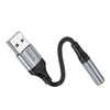 hoco LS36 Fresh USB to 3.5mm External Sound Card(Black)