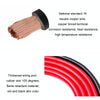 5AWG 50cm 16 Square Car Ship Solar Battery Wire(16-10cm)