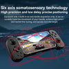 D6  Bluetooth Retractable Gamepad Dual Hall Six-Axis Somatosensory For Android/IPhone /Switch(White Black)