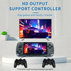 POWKIDDY X39 Pro 4.5 Inch Retro Handheld Game Console  ATM7051 Quad-Core Support HD TV Out 64G(Purple Transparent)