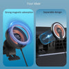T09 2 in 1 Transparent Car Magnetic Wireless Charger 15W Fast Charging Stand