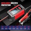FOXSUR Cars Motorcycles 12V Lithium Cattery Charger With Battery Detection(AU Plug)