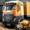 With Crane Tower JIEDE Children Container Carriage Crane Alloy Engineering Car Toy Set