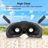 For DJI Goggles 2 2pcs PULUZ Goggles Lens Film(Transparent)